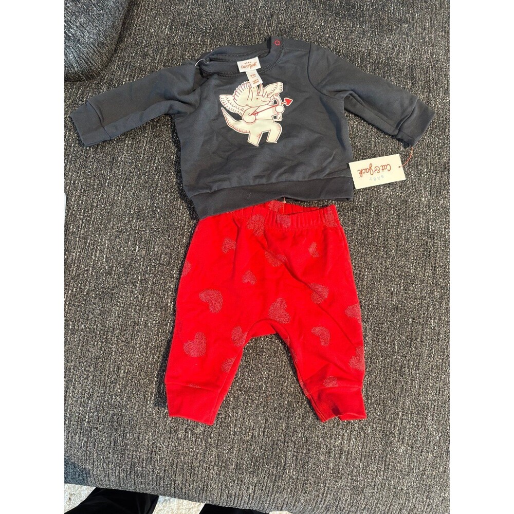 0-3 month little sweat outfit